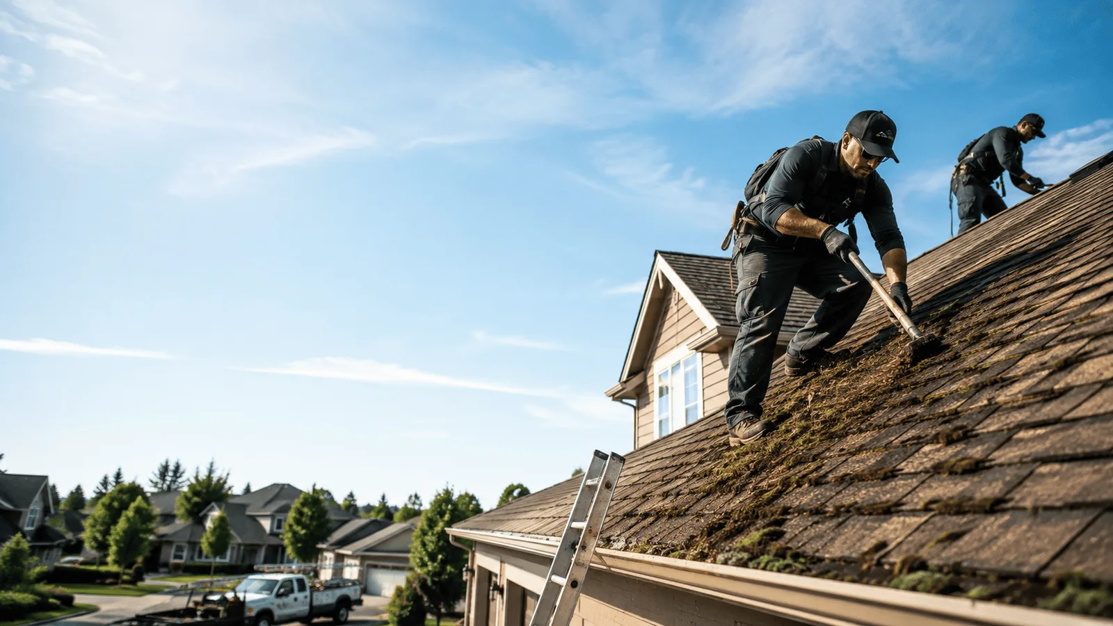 Roof Moss Removal in Union, NH near me
